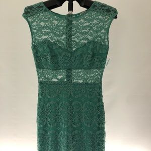 Women’s lace mint mini dress
